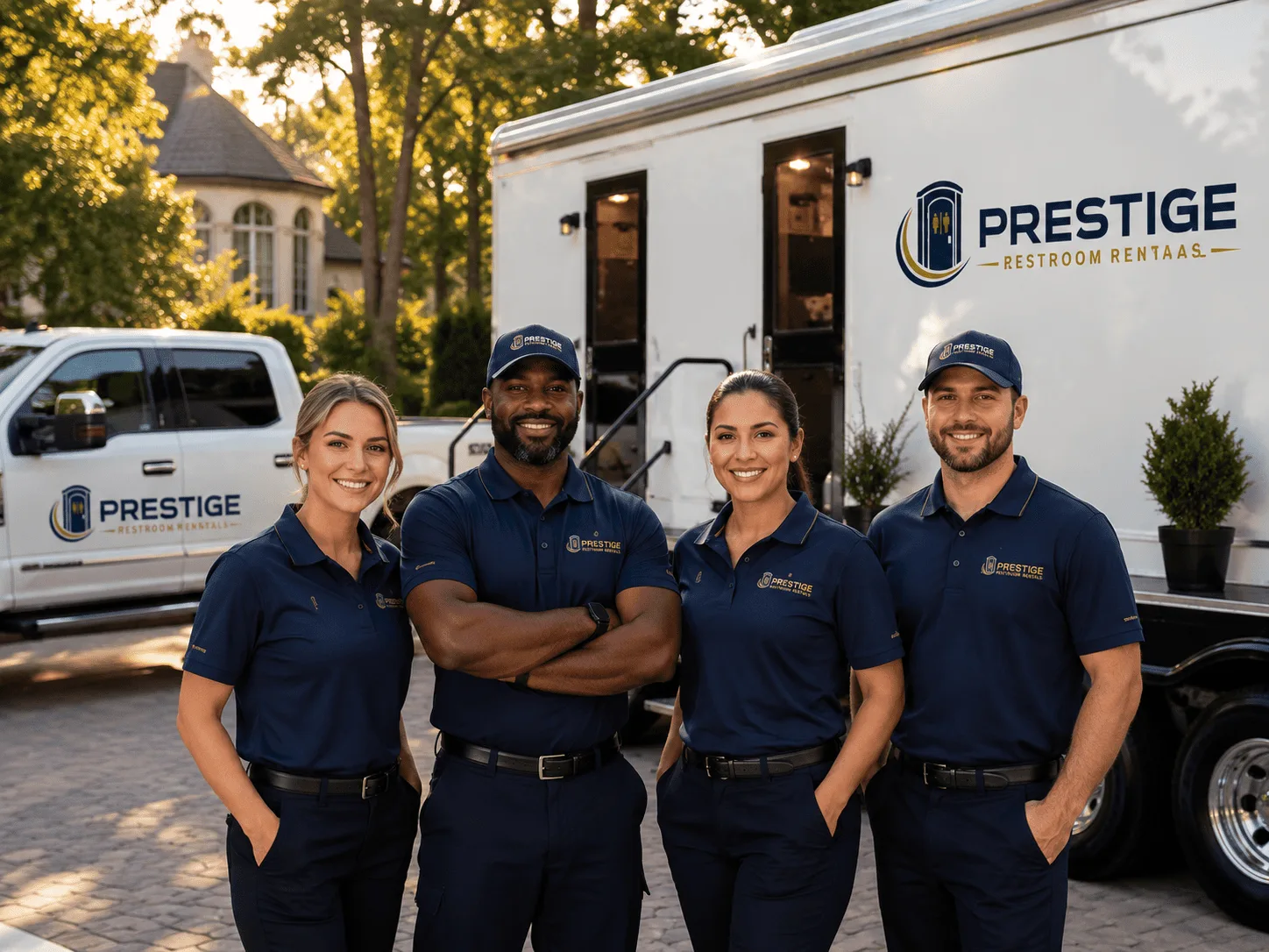 Trusted Luxury Portable Restrooms company in Reeseville, WI